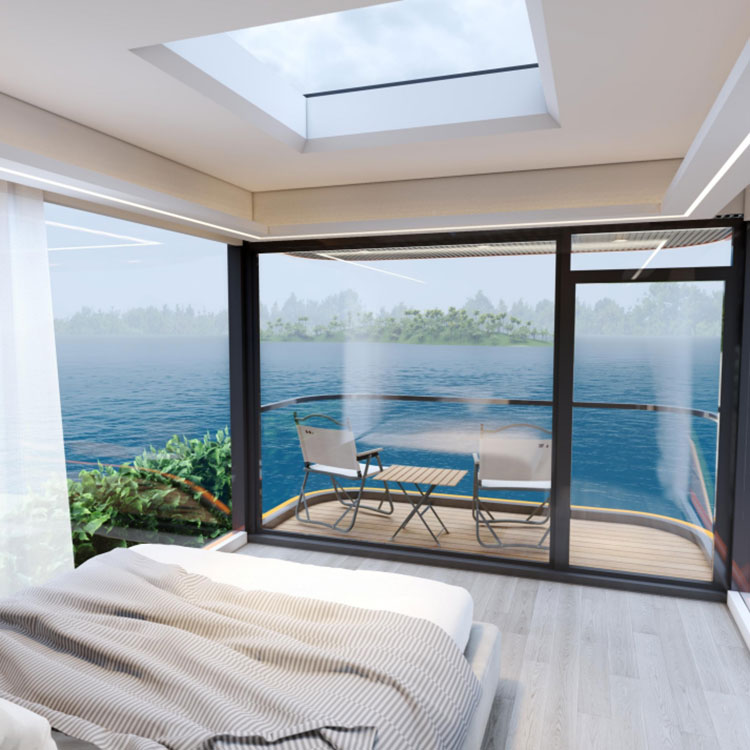 Ngôi nhà khách sạn di động hoạt động như thế nào trong các dự án lưu trú trong thế giới thực?